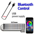 Tira LED RGB para Coche con Control por App y Bluetooth