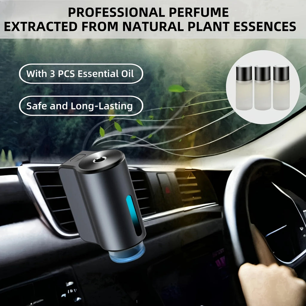 Difusor y Purificador de Aire para Coche con Aromaterapia