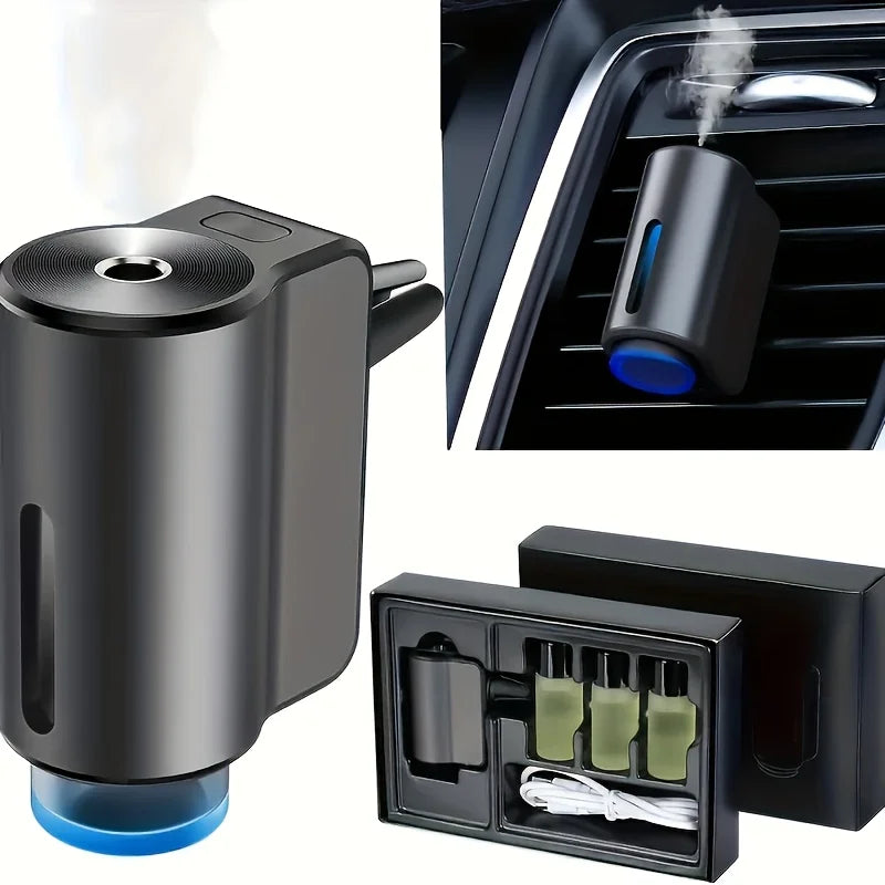 Difusor y Purificador de Aire para Coche con Aromaterapia