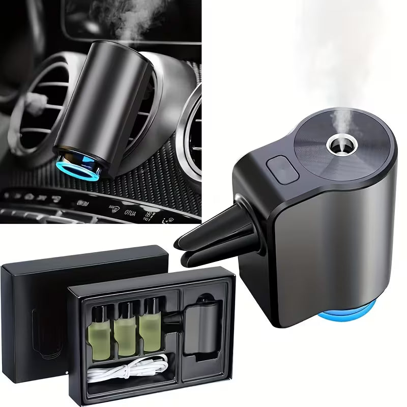 Difusor y Purificador de Aire para Coche con Aromaterapia